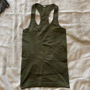 Lululemon Green Racerback Tank